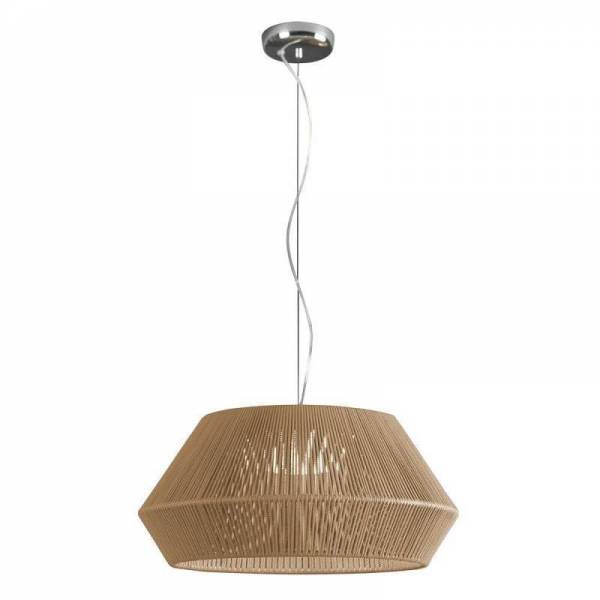 Lámpara colgante Banyo 53cm 2L E27 cuerda - Ole