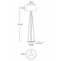 OLE by FM Drum 1L E27 floor lamp cord