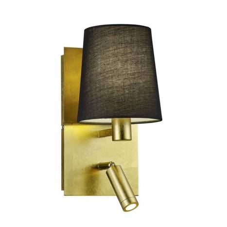 TRIO Marriot wall lamp E14 + LED gold