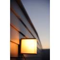 LUTEC Box Cube E27 IP44 wall lamp