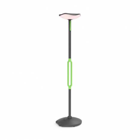 LUTEC Poppy solar floor lamp + speaker