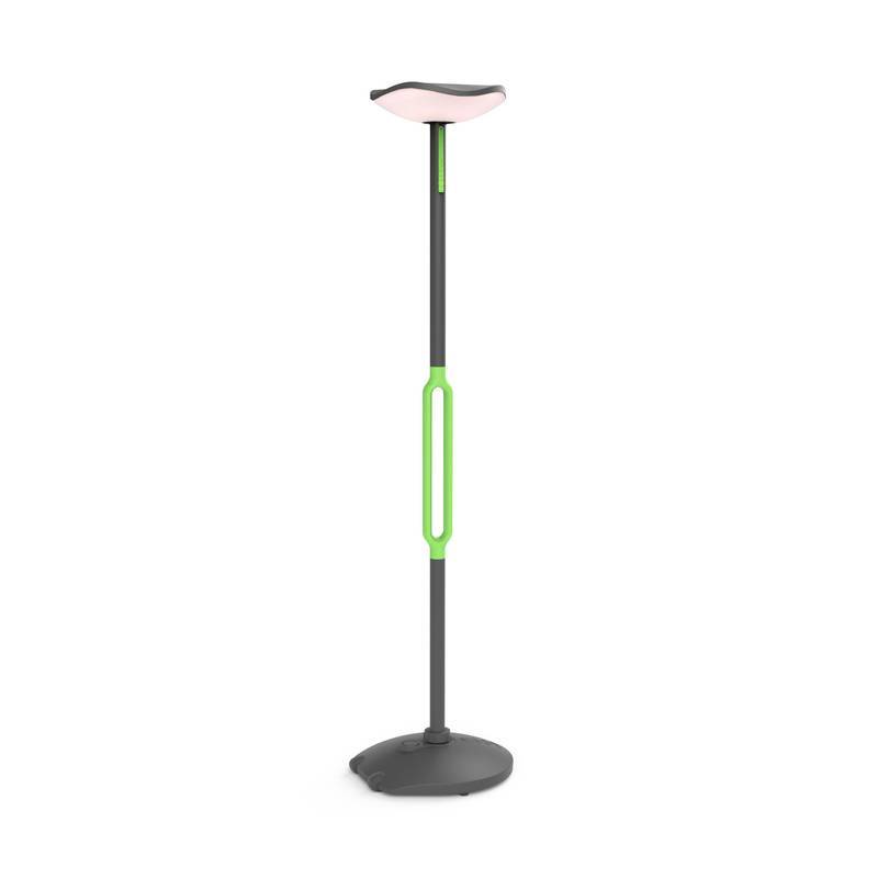 Lutec Poppy Solar Led Ip54 Floor Lamp, Bluetooth Speaker Floor Lamp