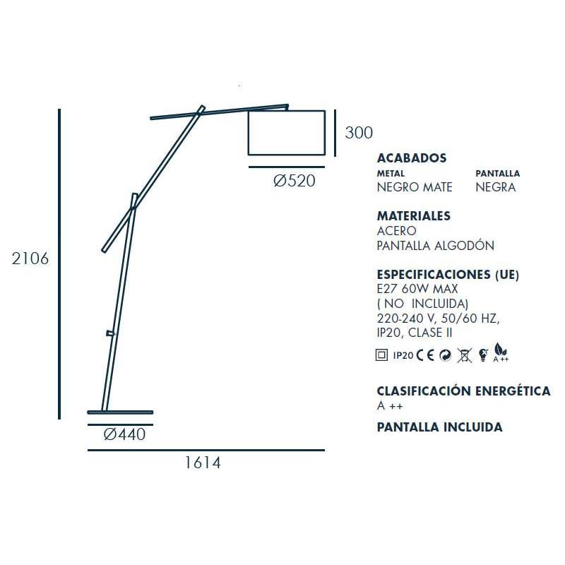 Lámpara portátil IP20 E27 60W