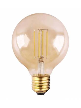 MANTRA Amber G95 LED E27 bulb 6.5w