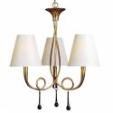 Mantra Paola pendant lamp 3L gold