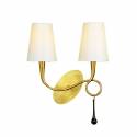 Mantra Paola wall lamp 2 arms 2L gold