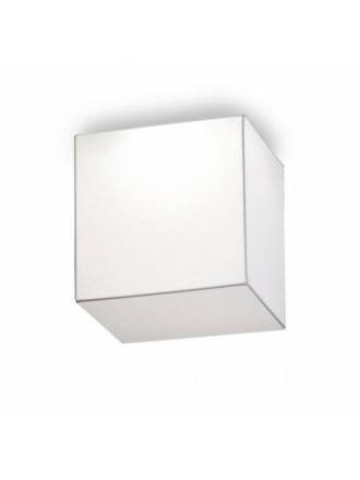 OLE by FM Block ceiling lamp 50x50 white fabric