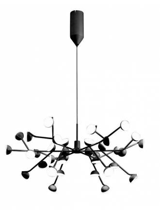 MANTRA Adn LED 100w white aluminium pendant lamp