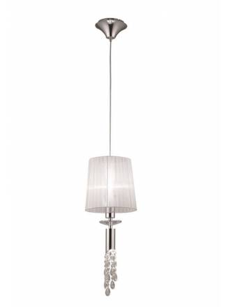 Mantra Tiffany pendant lamp 23cm chrome