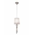 Mantra Tiffany pendant lamp 23cm chrome