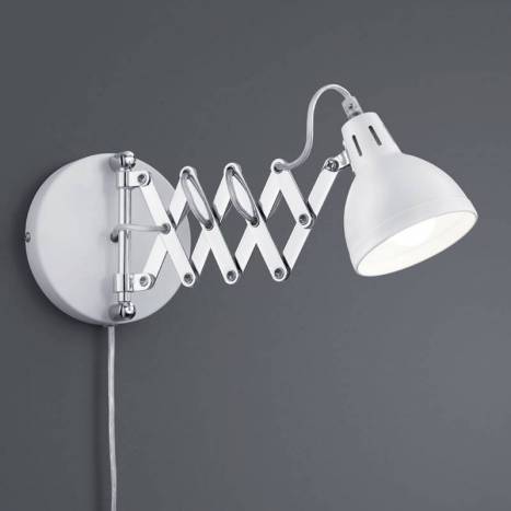 TRIO Scissor E14 extensible wall lamp