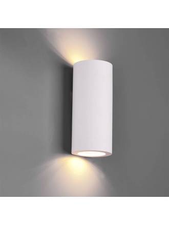 TRIO Zazou 2L GU10 gypsum wall lamp