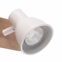 Regleta de focos Miko 4L GU10 blanco - Jueric