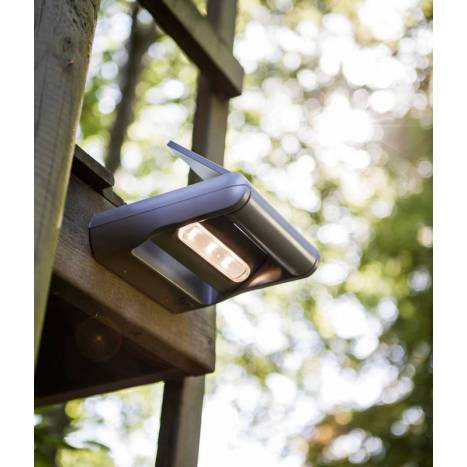 LUTEC Ledspot Solar LED IP44 wall lamp