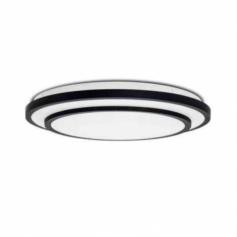 KELEKTRON Mimas Black 72w LED ceiling lamp