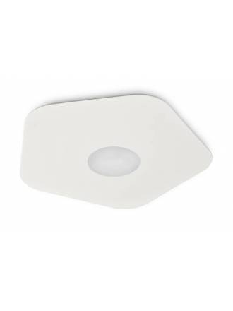 Plafón de techo Area Led acero blanco - Mantra