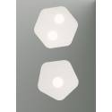 MANTRA Area LED white steel ceiling lamp