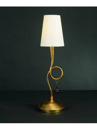 Mantra Paola table lamp 1L gold