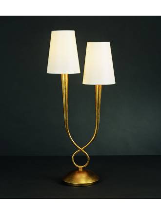 Mantra Paola table lamp 2L gold