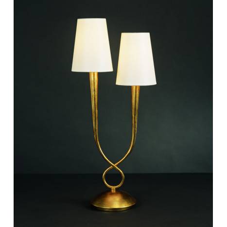 Mantra Paola table lamp 2L gold