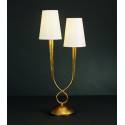 Mantra Paola table lamp 2L gold