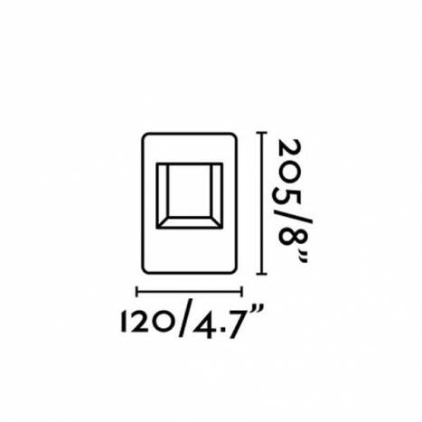 Sobremuro Naya LED 8w IP54 - Faro