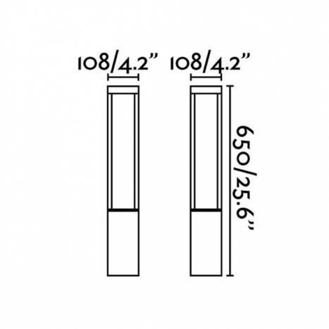 FARO Agra 10w LED IP54 beacon lamp