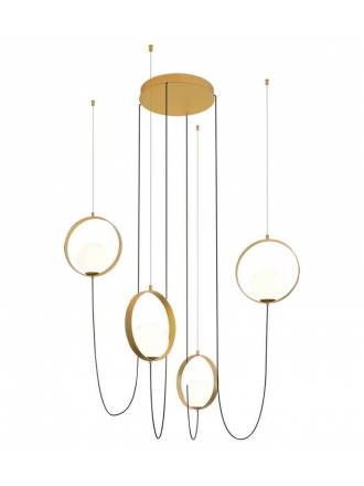 ACB Halo LED pendant lamp gold