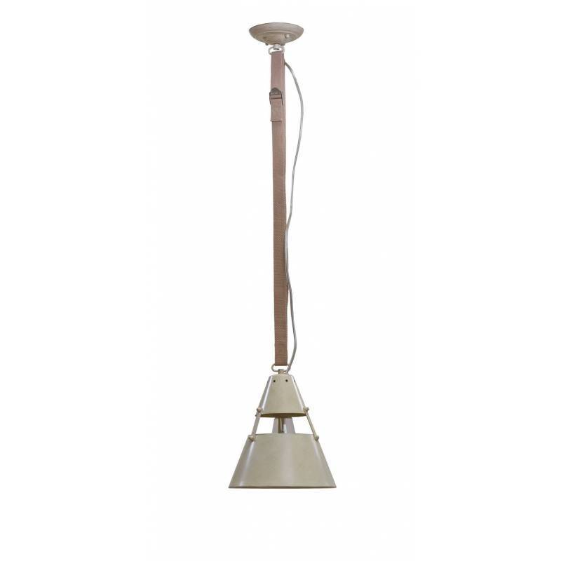 MANTRA Industrial 1L E27 pendant lamp sand MANTRA Industrial 1L E27 pendant lamp sand