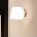 FARO Bianca LED IP44 glass wall lamp