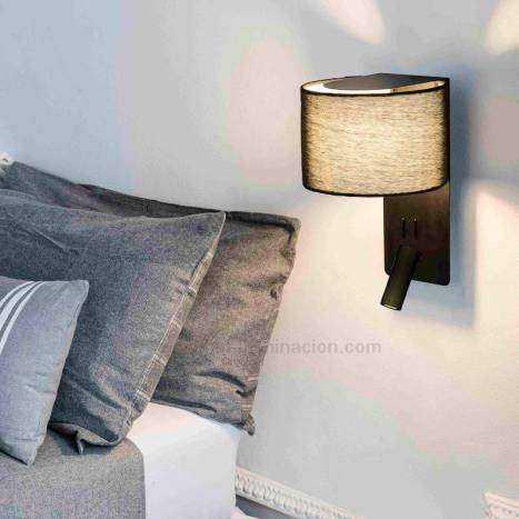 FARO Fold E27 + 3w LED wall lamp