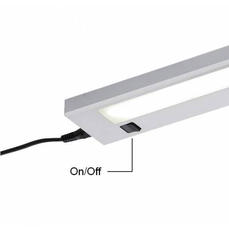 Regleta bajo mueble Alino LED + interruptor - Trio