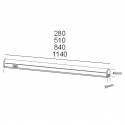 Regleta bajo mueble Ramon LED + interruptor - Trio