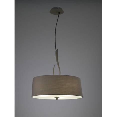 MANTRA Lua pendant lamp Ø50cm grey