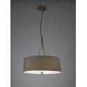 MANTRA Lua pendant lamp Ø50cm grey