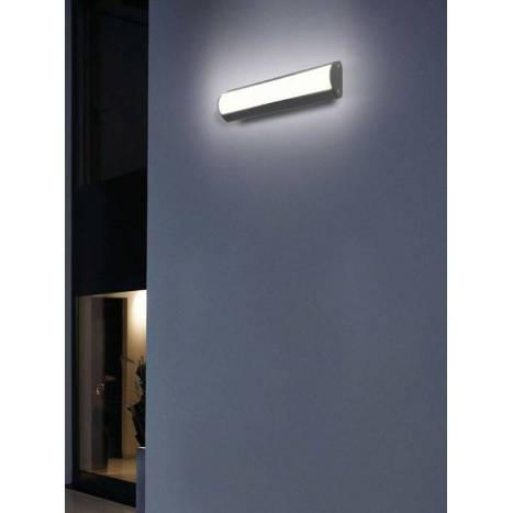 ACB Aka 20w LED IP54 wall lamp black