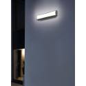 Aplique de pared Aka LED 20w IP54 negro - ACB