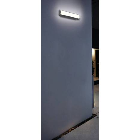 Aplique de pared Aka LED 20w IP54 negro - ACB