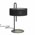 Lámpara de mesa Clip 1L E27 negro - ACB