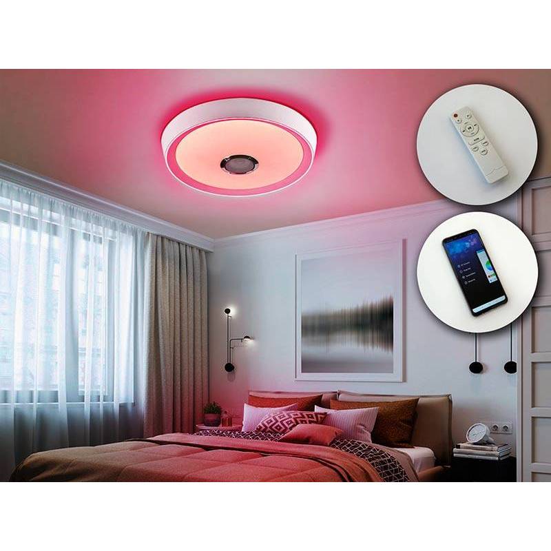 SCHULLER Jazz 30w RGB Bluetooth music ceiling lamp