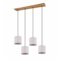 TRIO Elmau 4L E27 pendant lamp