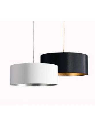 ILUSORIA Palo Alto E27 fabric pendant lamp