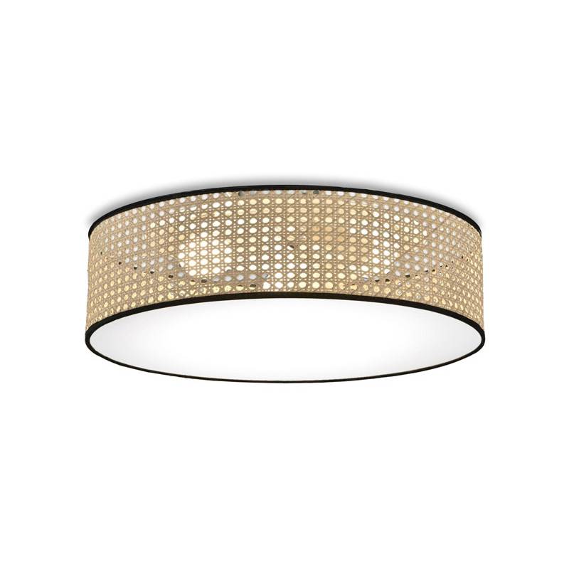 ILUSORIA Enea LED E27 rattan ceiling lamp ILUSORIA Enea LED E27 rattan ceiling lamp