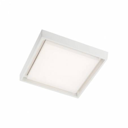 Plafón de techo Bezel LED 25w IP54 blanco - Redo