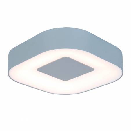 LUTEC Ublo LED 16w IP54 square ceiling lamp
