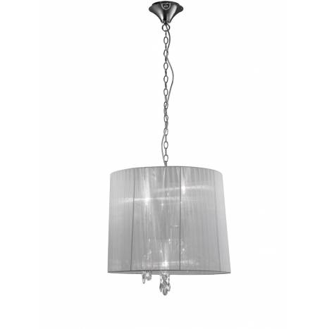 Mantra Tiffany pendant lamp 50cm chrome Mantra Tiffany pendant lamp 50cm chrome