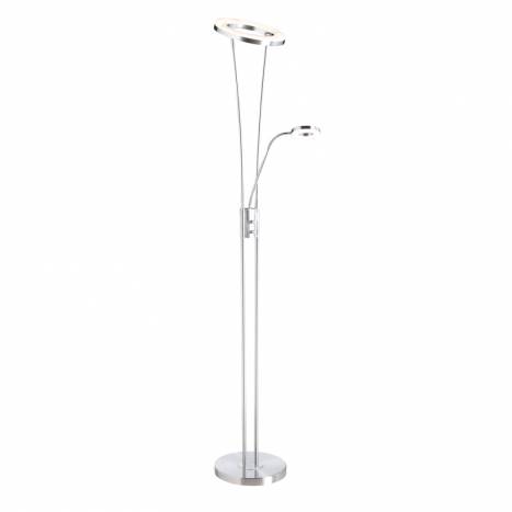 Lámpara lectura Anello LED 30 + 5w dimmable niquel - MDC