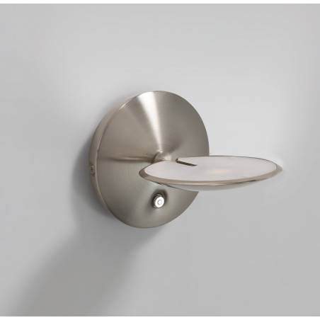 Aplique de pared Sione LED 7w niquel ambiente - MDC