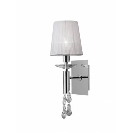 Mantra Tiffany wall lamp 1 lampshade chrome