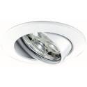 MASLIGHTING Zamack round recessed light LED 6w white